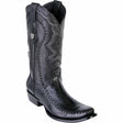 Wild West Boots Boots 6 Men's Wild West Teju Lizard with Deer Dubai Toe Boot 279F0705