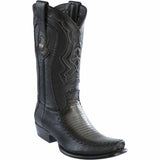 Wild West Boots Boots 6 Men's Wild West Teju Lizard with Deer Dubai Toe Boot 279F0738