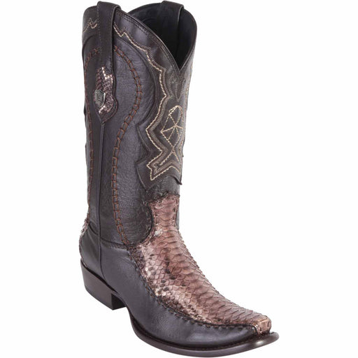 Wild West Boots Boots Men's Wild West Python with Deer Dubai Toe Boot 279F5785